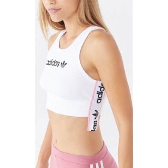 Adidas CROPPED RIBBED BRA TOP Falcon crop Kylie - Picture 5 of 7